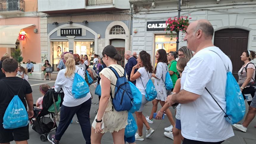 Pigiama Run sul Corso Nazionale