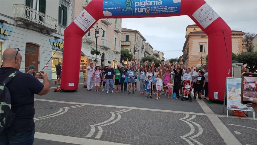 Pigiama Run sul Corso Nazionale