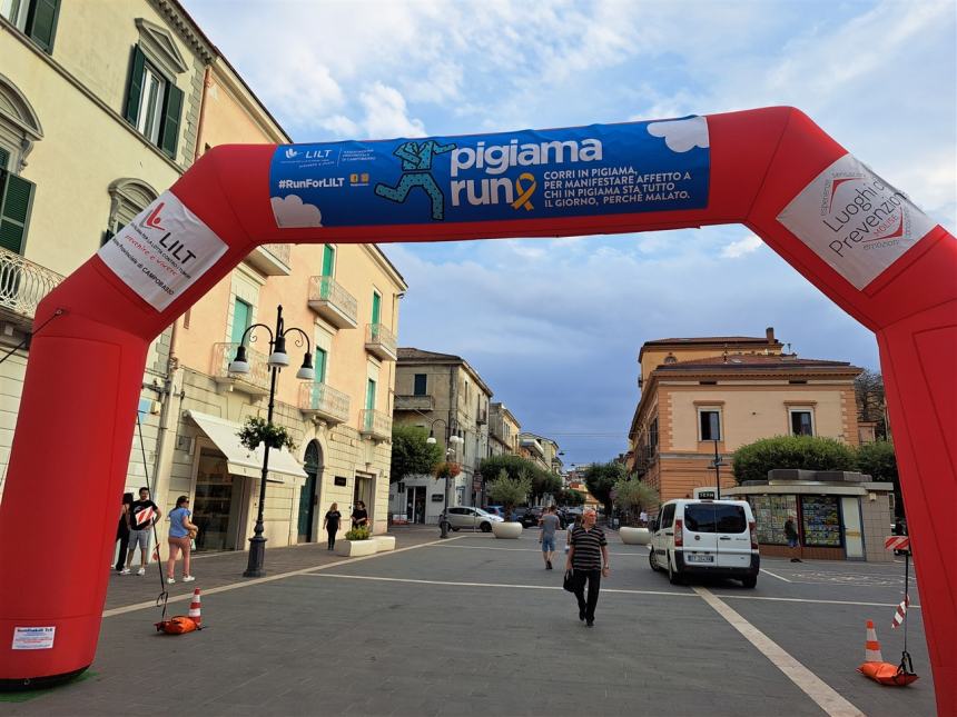 Pigiama Run sul Corso Nazionale