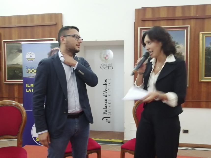 La campagna elettorale di Sabrina Bocchino parte da Vasto: "Abruzzo regione competitiva" 