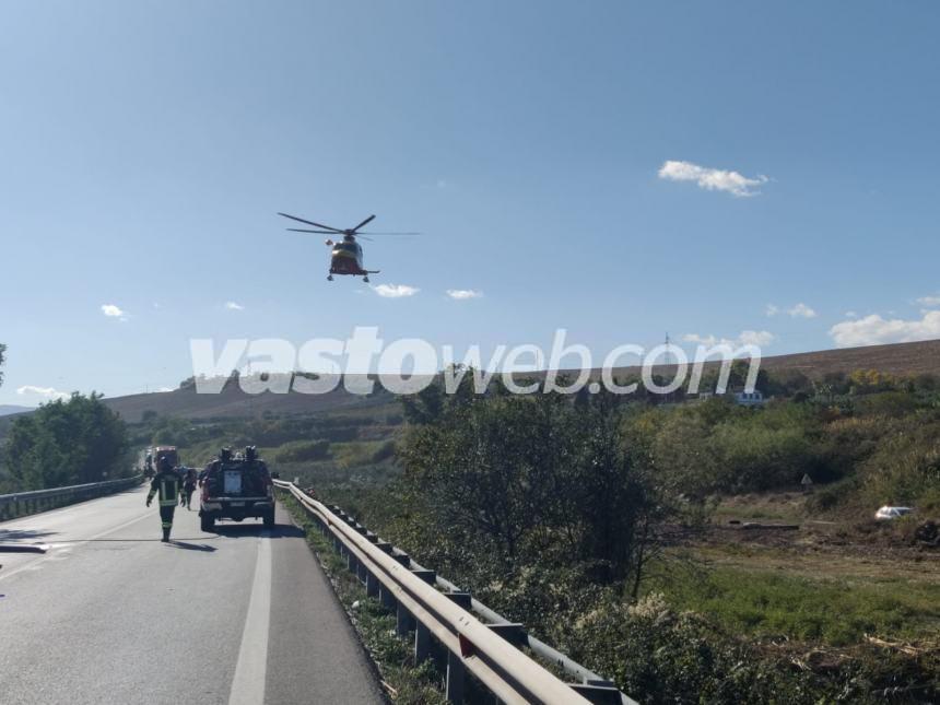 Tragedia sulla Trignina: 2 morti, tra cui una bambina, e 3 feriti gravi