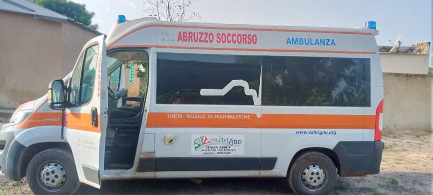 È pronta e operativa l’ambulanza donata al Senegal dalla Valtrigno 