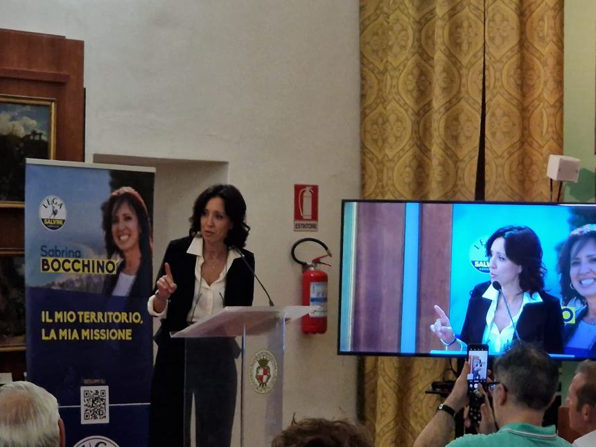 La campagna elettorale di Sabrina Bocchino parte da Vasto: "Abruzzo regione competitiva" 