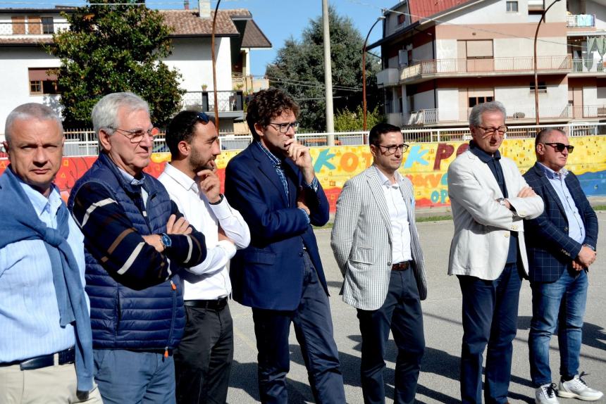Talking Walls - Muri Parlanti: a Lanciano presentata l'opera dei ragazzi del Vema