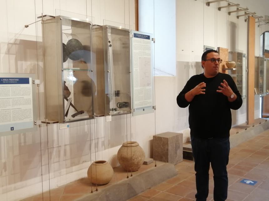 Visita alle iscrizioni funerarie del Museo Archeologico: "A Vasto 5 necropoli"