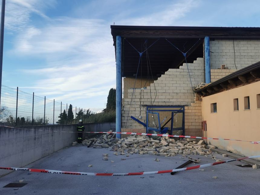 La palestra sequestrata a Casacalenda