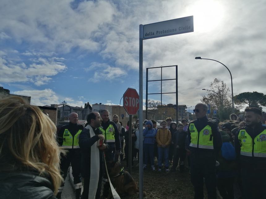 Da oggi a Vasto c'è via della protezione civile la cui sede è dedicata a Luciano Lapenna 