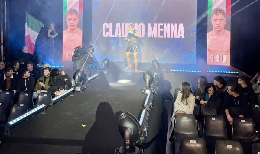 Il monteodorisiano Claudio Menna si impone alla prima di “Fight Clubbing”: “Un bellissimo match”