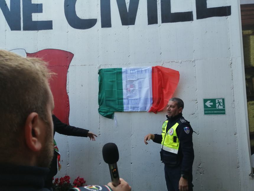 Da oggi a Vasto c'è via della protezione civile la cui sede è dedicata a Luciano Lapenna 