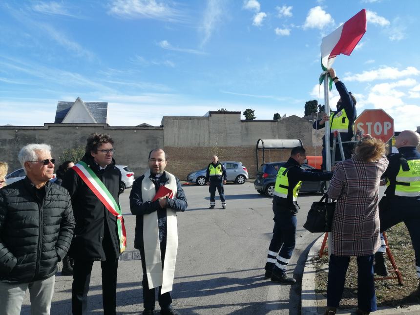 Da oggi a Vasto c'è via della protezione civile la cui sede è dedicata a Luciano Lapenna 