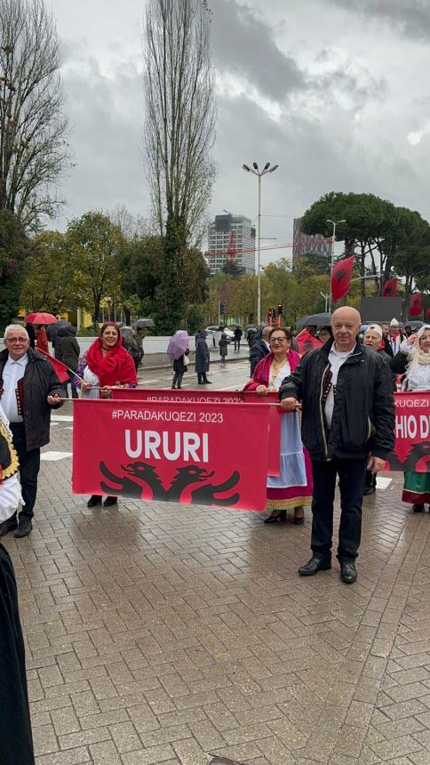 La delegazione di Ururi a Tirana