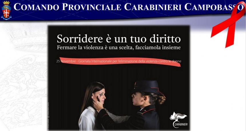 Carabinieri sempre più in prima fila per il contrasto alla violenza sulle donne 