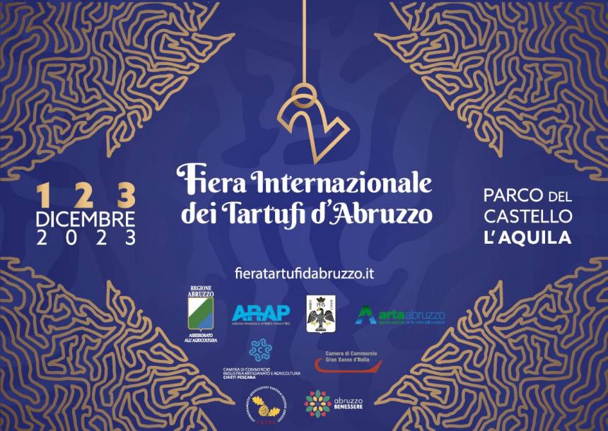 Dal 1° dicembre al via la Fiera internazionale dei tartufi d’Abruzzo