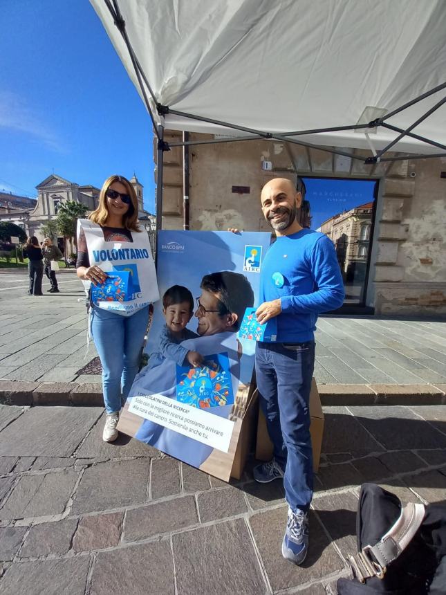 Vasto sostiene l'Airc: vendute 200 scatole di cioccolatini e raccolti 3mila euro 