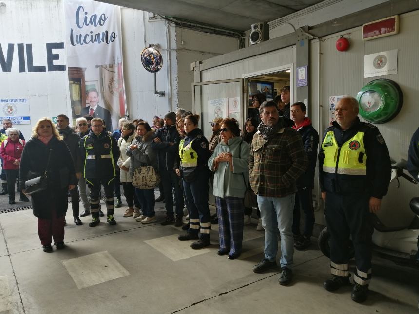 Da oggi a Vasto c'è via della protezione civile la cui sede è dedicata a Luciano Lapenna 