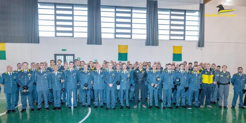 Visita di commiato del generale Buratti al Comando regionale d'Abruzzo