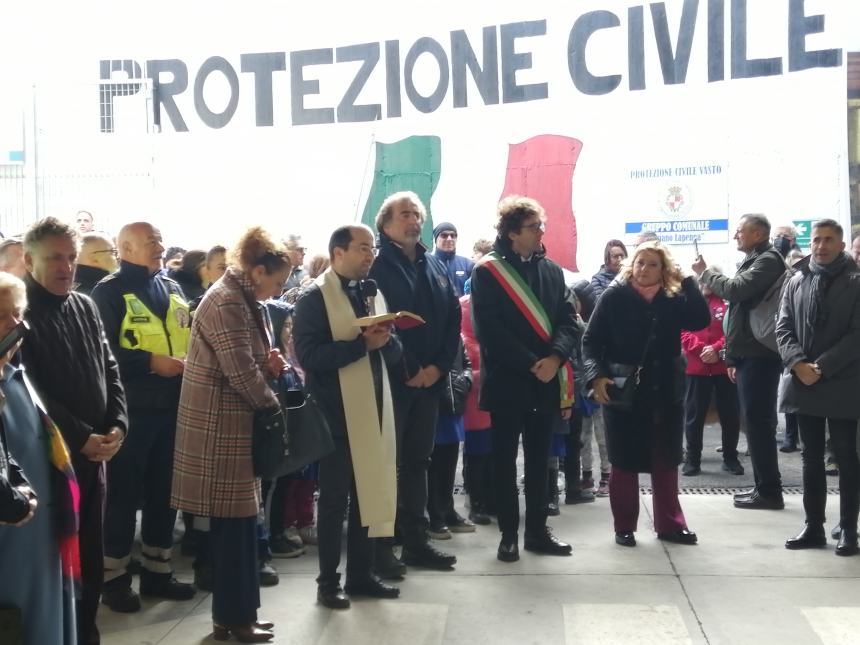 Da oggi a Vasto c'è via della protezione civile la cui sede è dedicata a Luciano Lapenna 