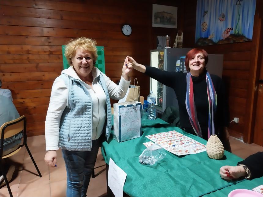 Tombola in allegria a Vasto  per gli anziani nel centro sociale San Paolo Zaccardi