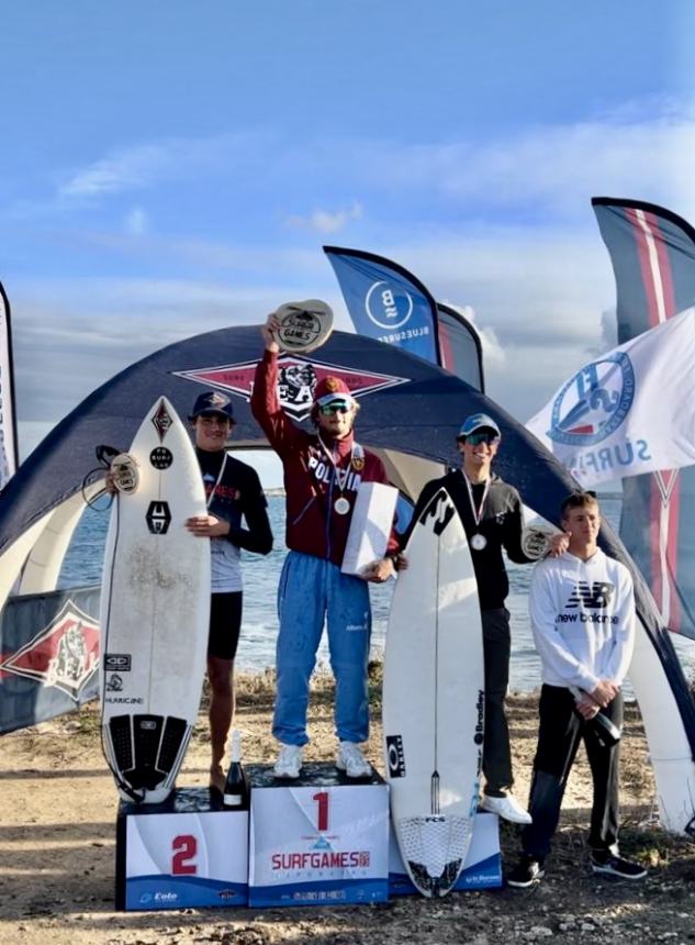 Il pescarese Edoardo Papa diventa in Sardegna campione  d'Italia di Surf 