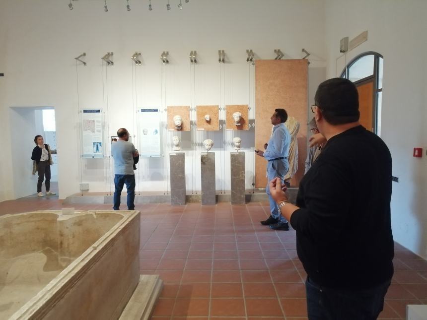 Visita alle iscrizioni funerarie del Museo Archeologico: "A Vasto 5 necropoli"