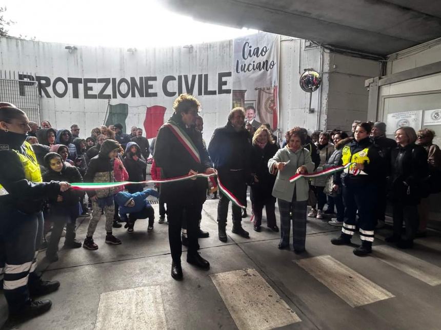 Da oggi a Vasto c'è via della protezione civile la cui sede è dedicata a Luciano Lapenna 