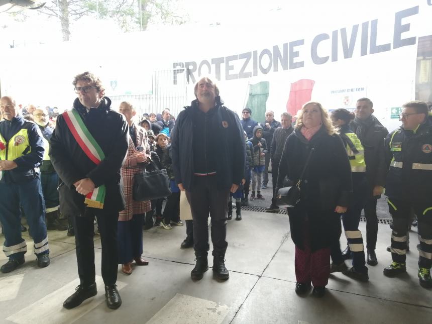 Da oggi a Vasto c'è via della protezione civile la cui sede è dedicata a Luciano Lapenna 