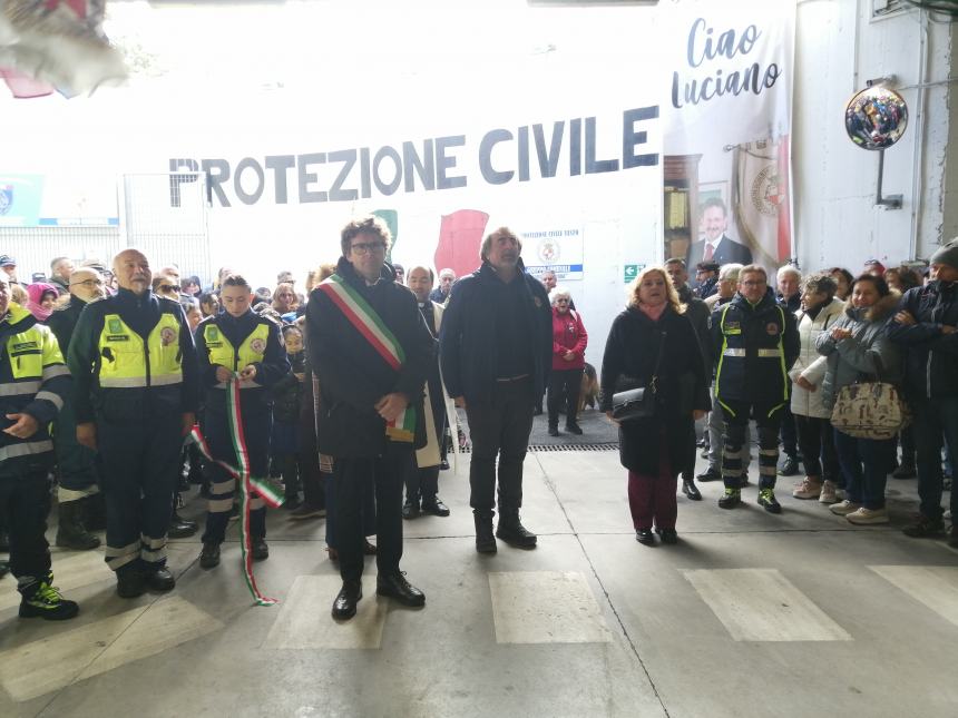 Da oggi a Vasto c'è via della protezione civile la cui sede è dedicata a Luciano Lapenna 