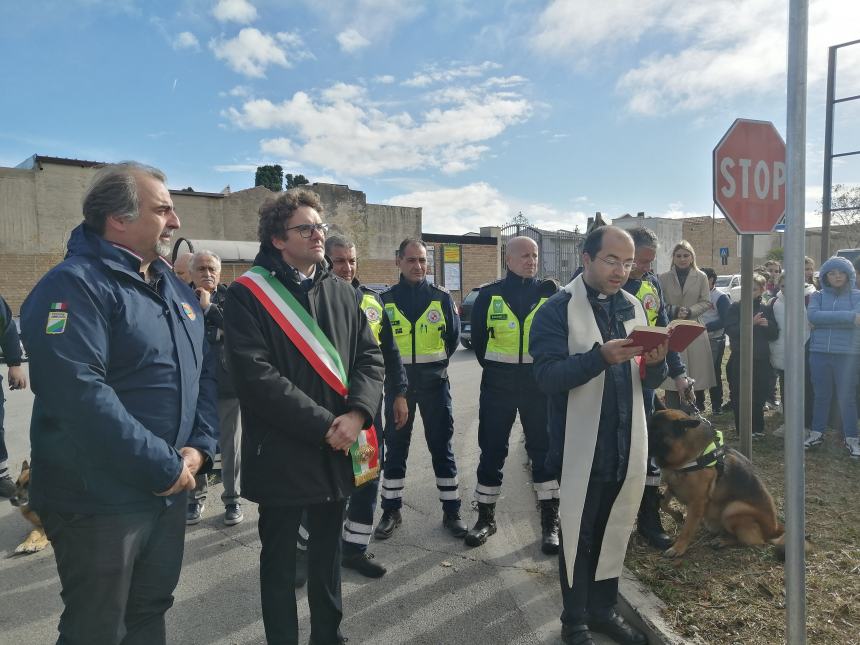 Da oggi a Vasto c'è via della protezione civile la cui sede è dedicata a Luciano Lapenna 