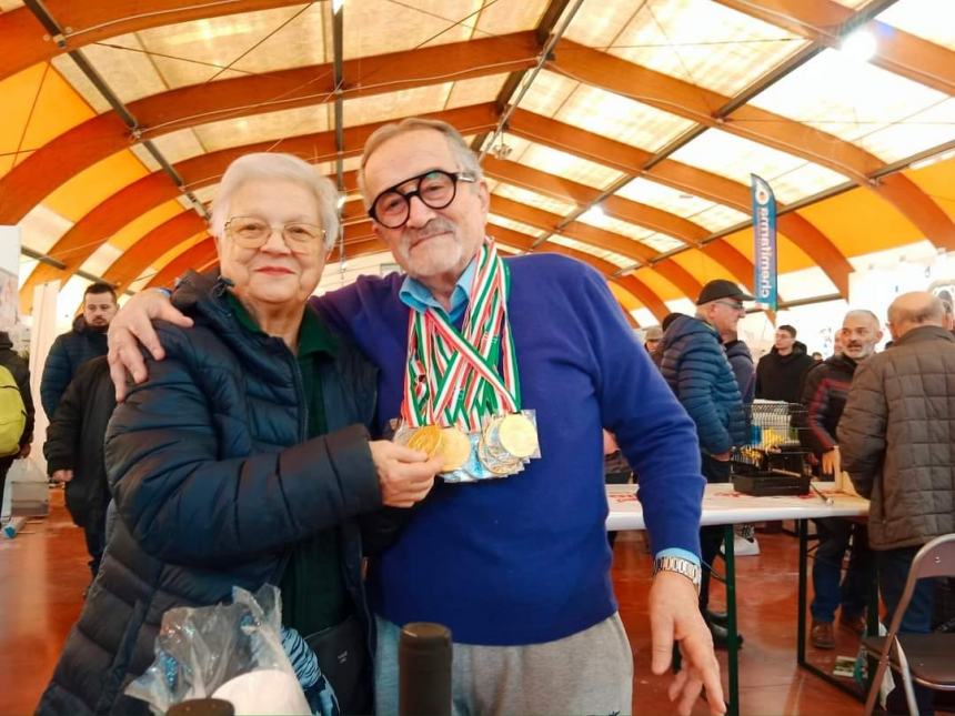13 medaglie ai canarini di Angelo Malizia al Campionato italiano dei ornitologia 