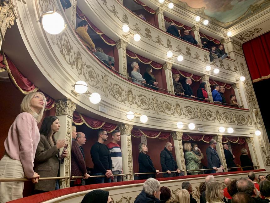 L’Odessa Philharmonic Orchestra inaugura il nuovo  Rossetti: “Il teatro torna a vivere”