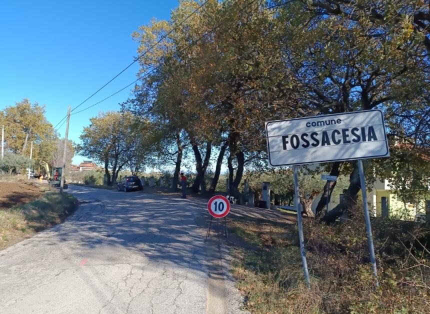 A Fossacesia completata la strada che va da Villa Scorciosa a Lanciano