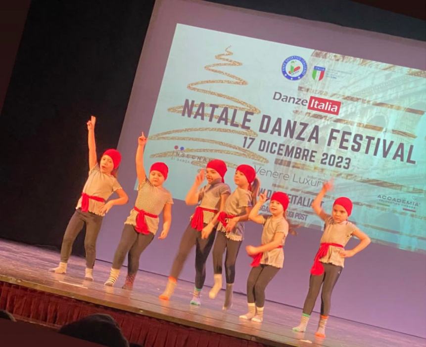 Premiate le ballerine vastesi al concorso "Danze Italia" a Roma