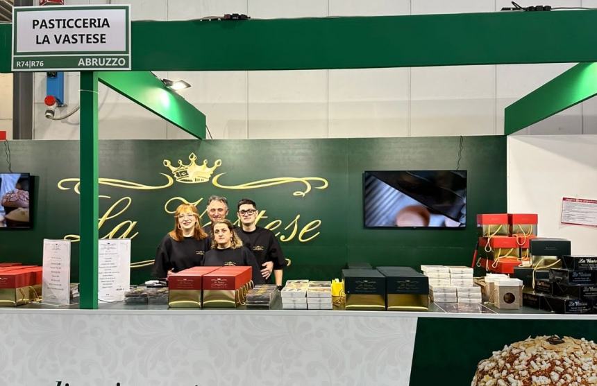 La pasticceria "La Vastese" alla fiera dell'Artigianato di Milano: "Un orgoglio rappresentare l'Abruzzo"