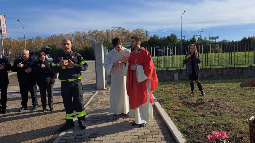 Santa Barbara alla caserma dei Vigili del fuoco