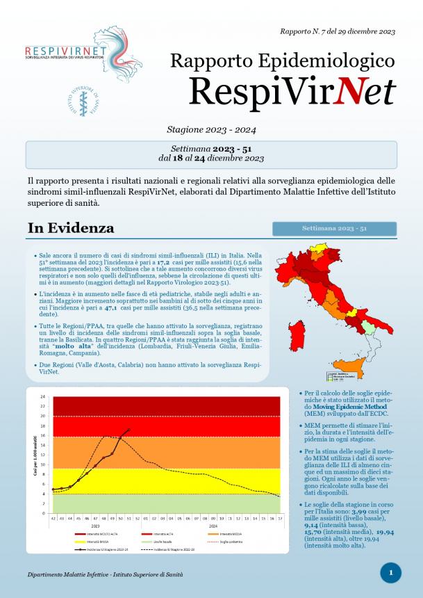 Il monitoraggio sull'influenza