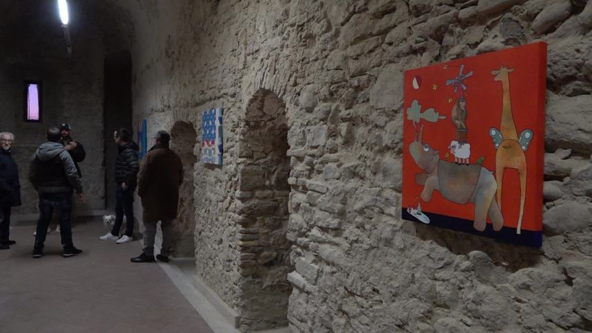 SirSkape in mostra al Castello Svevo