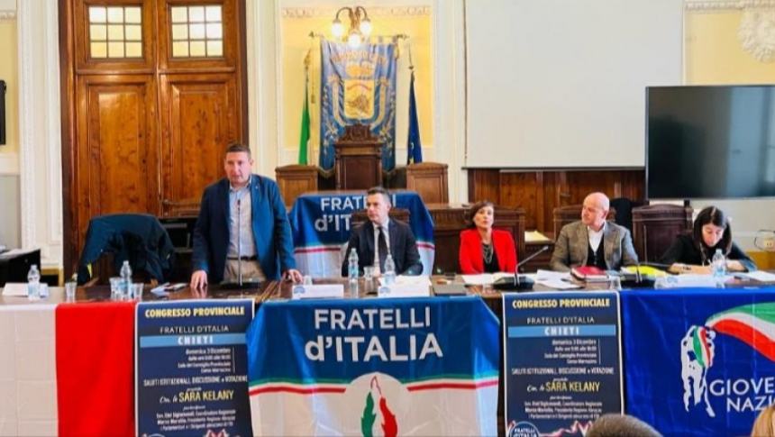 Fdi, Tavani e Gregori nominati coordinatori provinciali di Chieti e L'Aquila