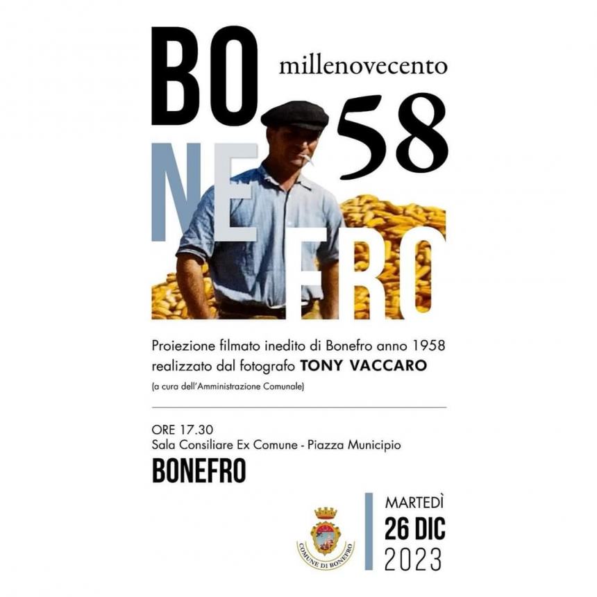 Bonefro tra passato, futuro e presente nel corto inedito di Tony Vaccaro