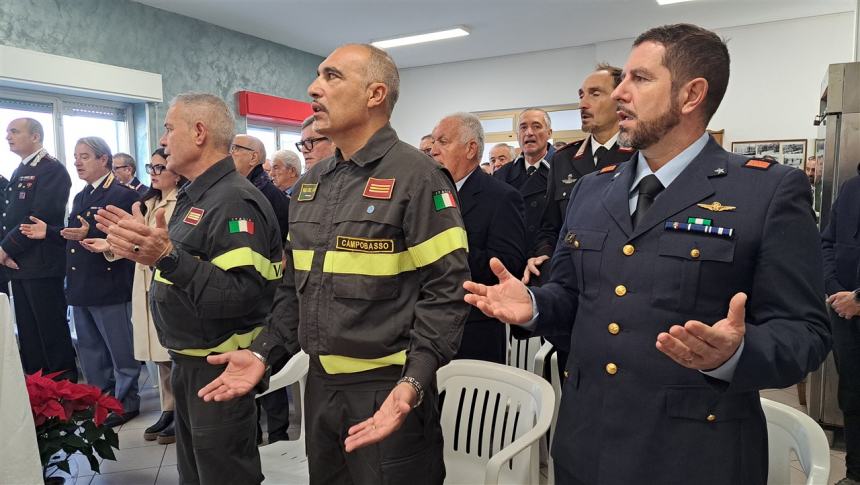 Santa Barbara alla caserma dei Vigili del fuoco