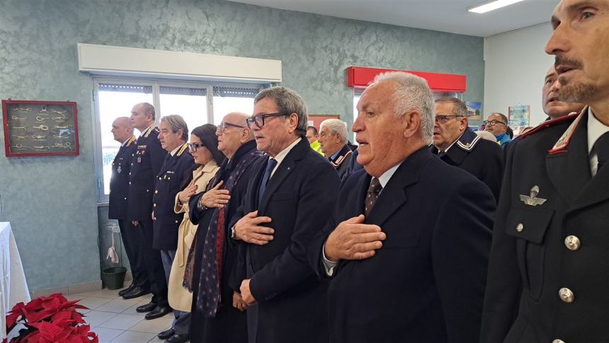 Santa Barbara alla caserma dei Vigili del fuoco