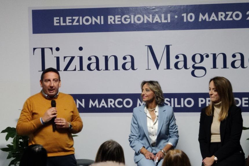 Tiziana Magnacca inaugura la sede elettorale: "Con Marsilio per la crescita e lo sviluppo dell'Abruzzo"