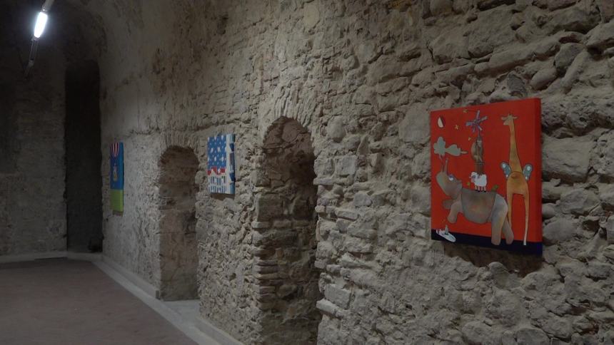 SirSkape in mostra al Castello Svevo