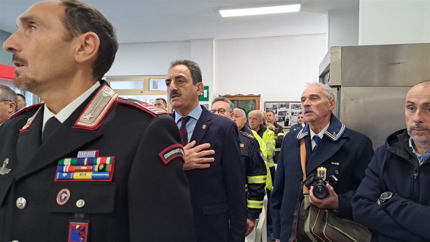 Santa Barbara alla caserma dei Vigili del fuoco