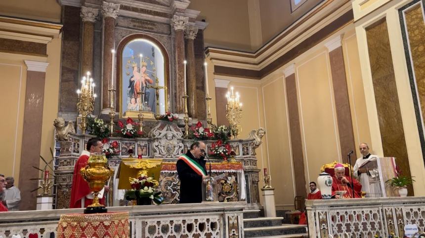 Pellegrinaggio al santuario di Santa Filomena per la comunità di Santa Croce di Magliano