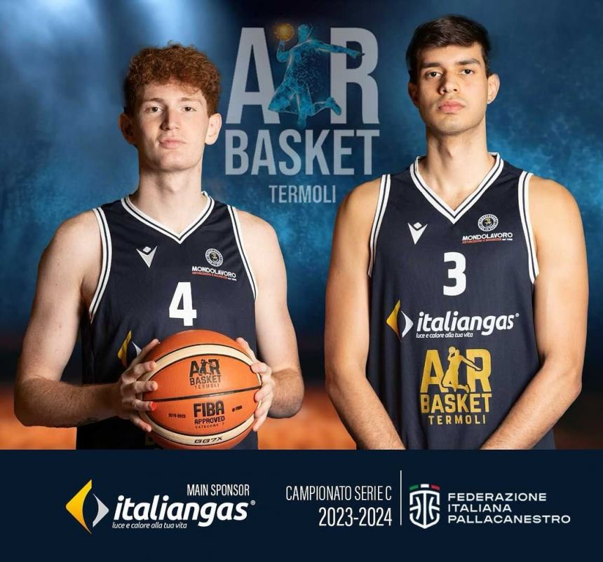 Nathan De Sousa e Matteo Tersillo nuovi arrivi in casa Air basket Termoli