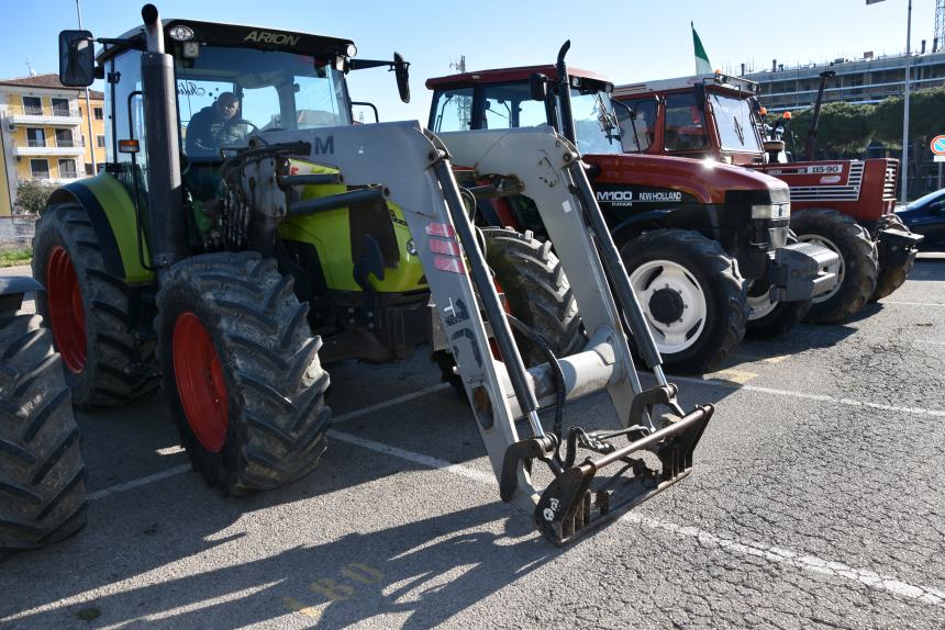 La protesta del mondo agricolo