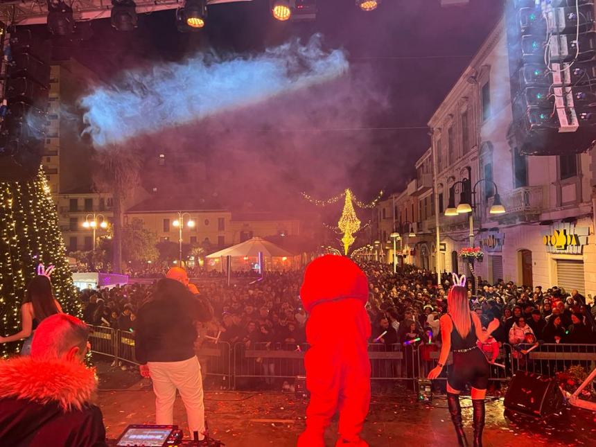 La festa di Capodanno in piazza a Termoli