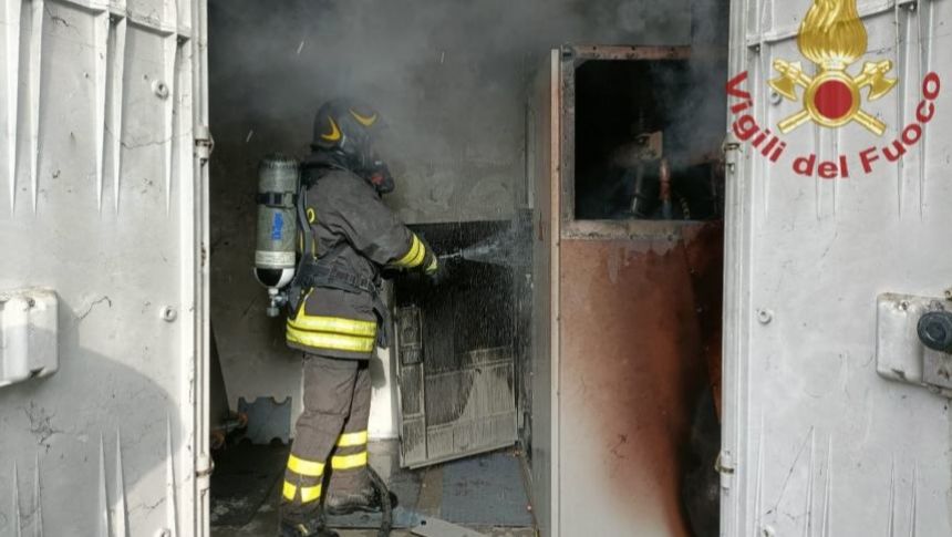 Campobasso: Incendio A Una Cabina Elettrica, Intervengono I Vigili Del ...