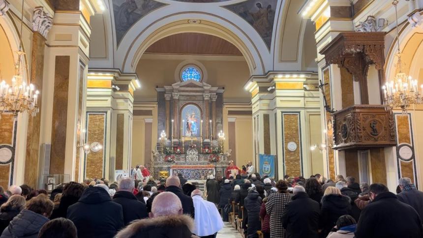 Pellegrinaggio al santuario di Santa Filomena per la comunità di Santa Croce di Magliano