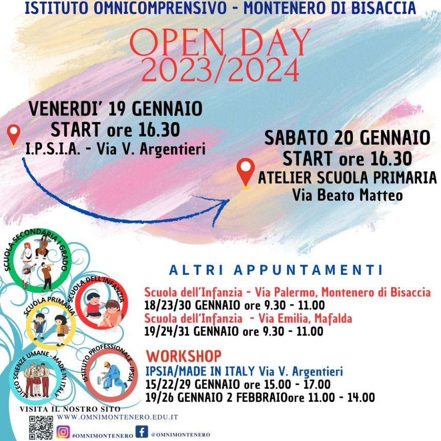 Open day all’Istituto Omnicomprensivo di Montenero: arriva il liceo del Made in Italy